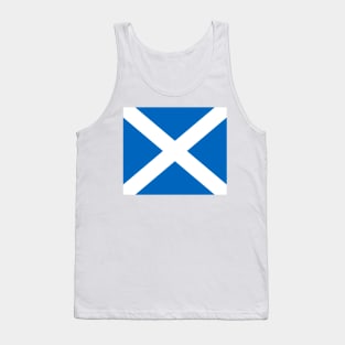 Scotland flag Tank Top